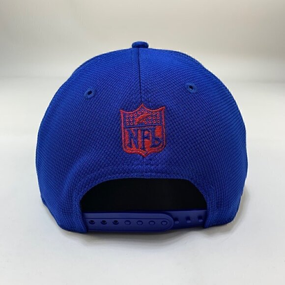 New England Patriots NFL Retro Blue 2021 New Era 9Fifty Snapback Hat New - Picture 3 of 6